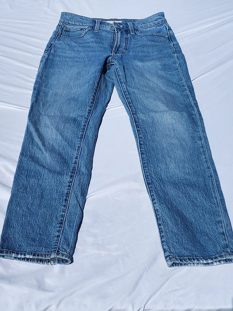 Madewell The Perfect Vintage Jean Women's 23 Blue Straight Modern Preppy